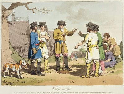 The Village Council by John Augustus Atkinson